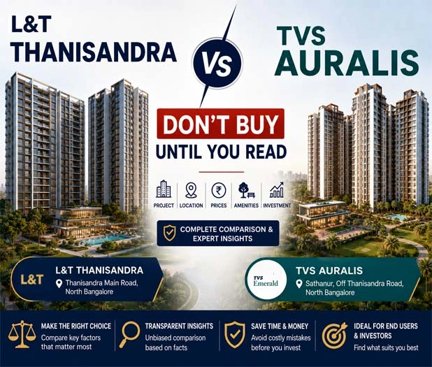 L&T Thanisandra vs TVS Auralis